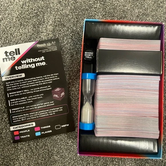 Tell Me Without Telling Me Game - Picture 2 of 3